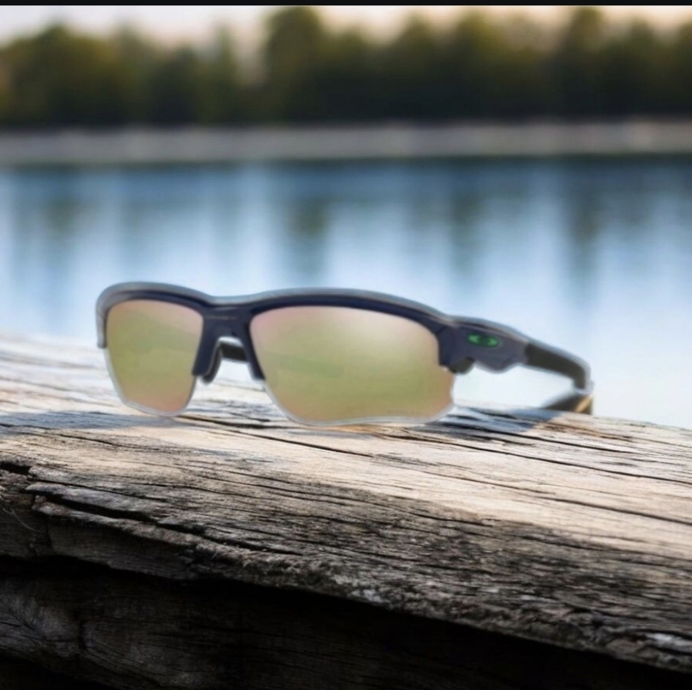 Oakley Flak Draft – Navy Frame / Prizm Shallow H2O Polarized Sunglasses / NEW